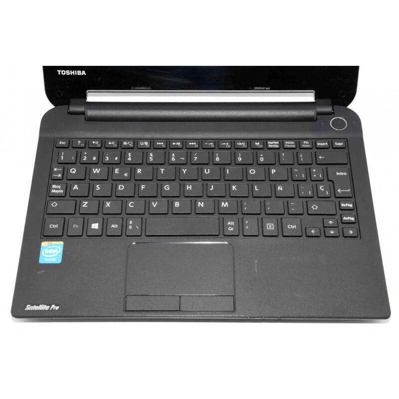 Portátil Reacondicionado Toshiba Satellite Pro Nb10-A-105 Celeron N2810 11,6" 4gb 500gb Hdd  W10p 1 Año Garantia Teclado Español