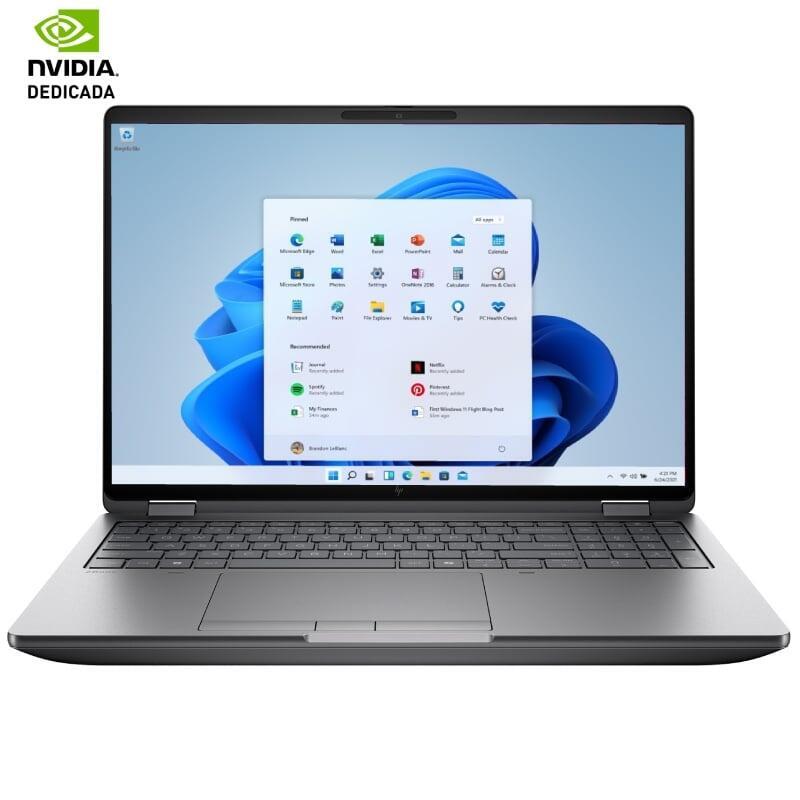 Portátil Workstation Hp Zbook Fury G1i Intel Core Ultra 7-265hx 32gb 1tb Ssd Rtx Pro 4000 Blackwell 16' Win11 Pro