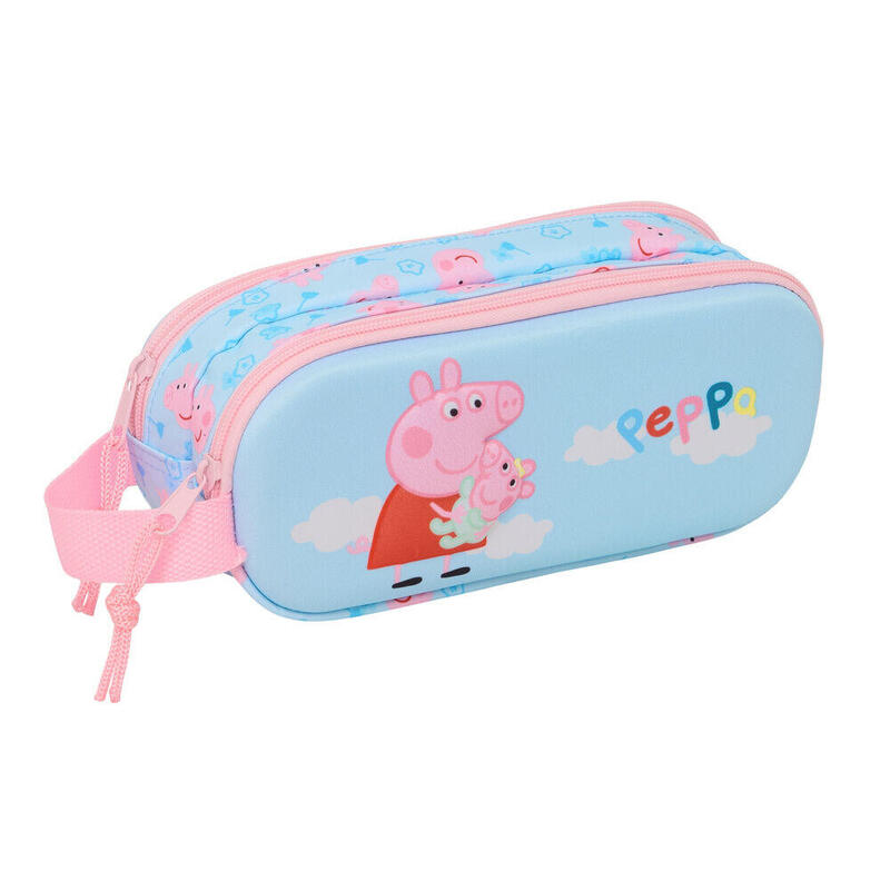 Portatodo 3d Peppa Pig Doble