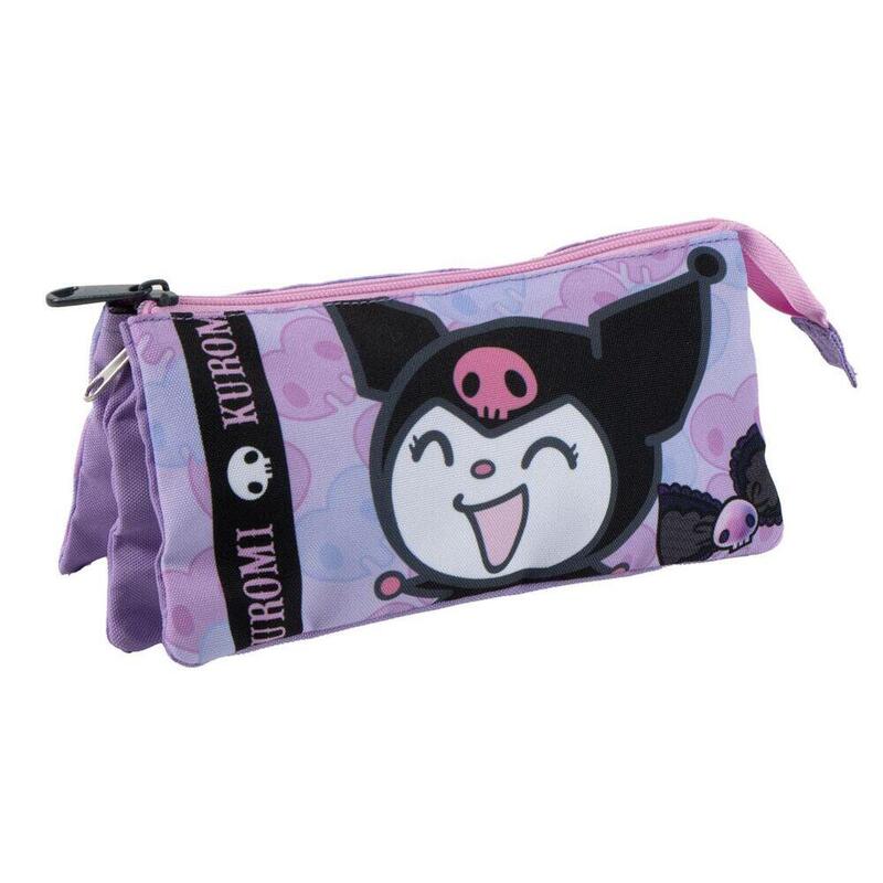 Portatodo Kuromi Hello Kitty Triple