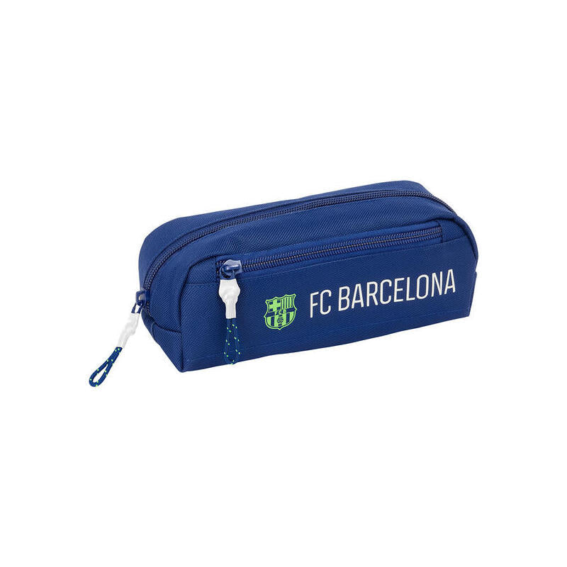 Portatodo Triple Peq. C/Goma Elast. 20cm F.C. Barcelona Navy Blue