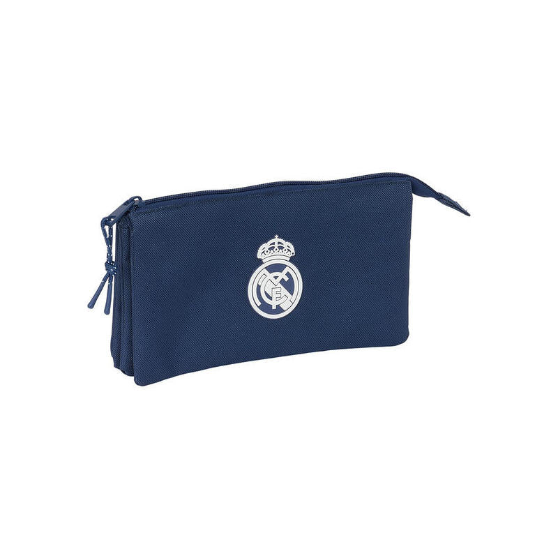 Portatodo Triple Real Madrid Chica Marino