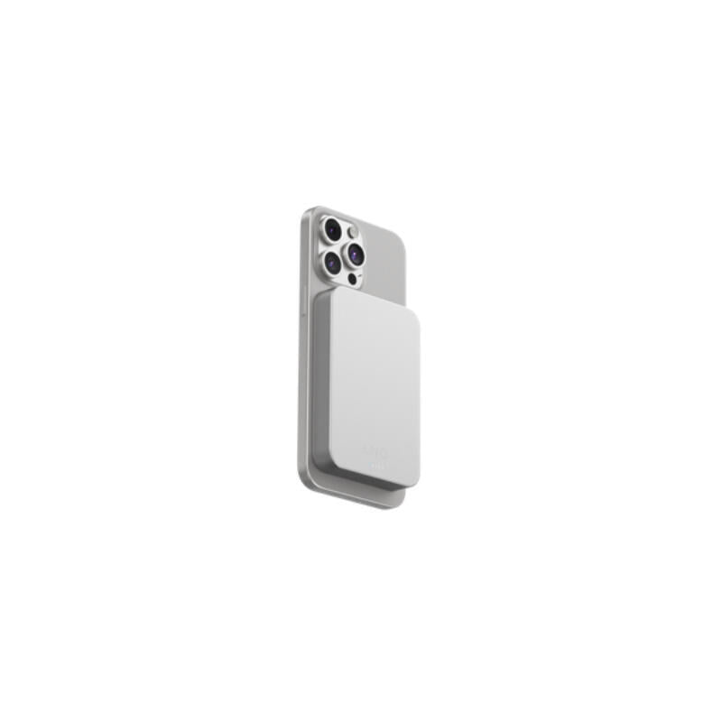 Power Bank Magnetica Wireless 10000mah Plata Linq 10000mah/ Carga Inalámbrica Y Magnética, 1xusb-C Pd Hasta 20w