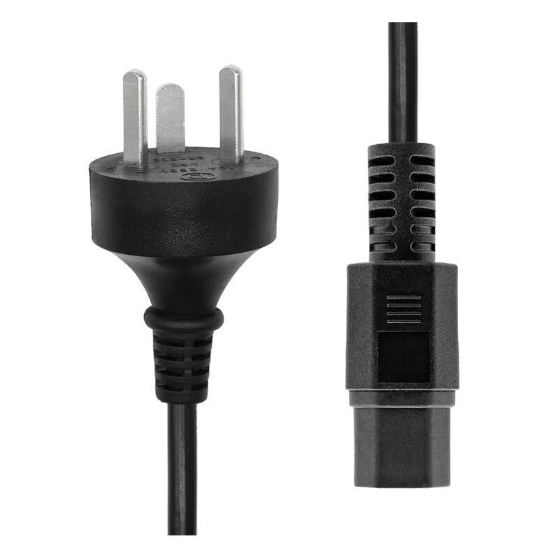 Power Cord Denmark Edb To C15  5m Black