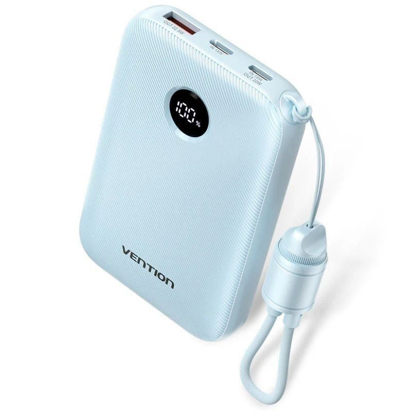 Powerbank 10000mah Vention Fkal0-C 22.5w Azul