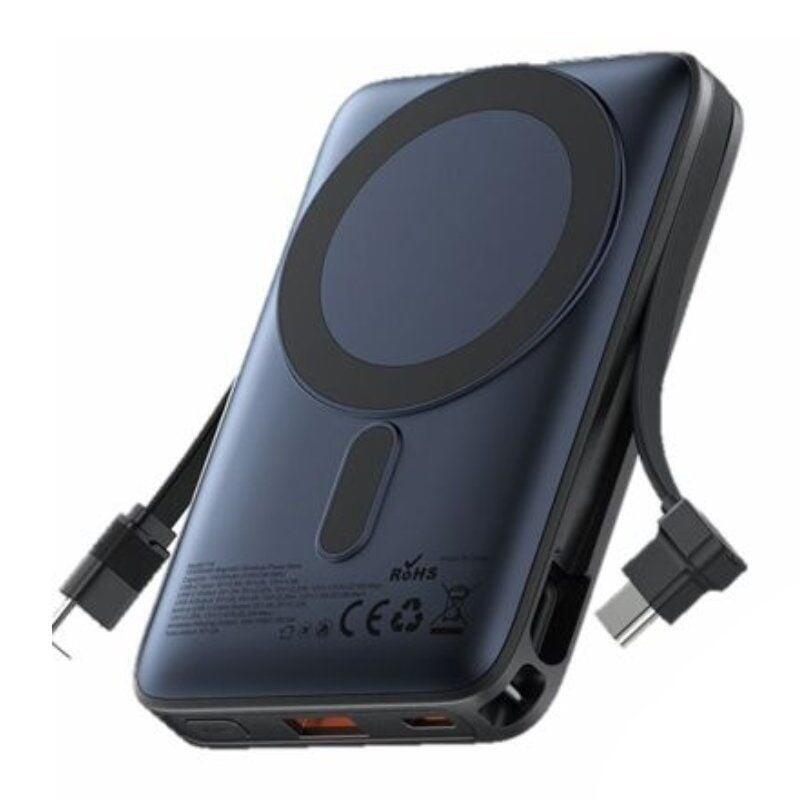 Powerbank 10000mah Vention I16l0 22.5w Wireless Azul