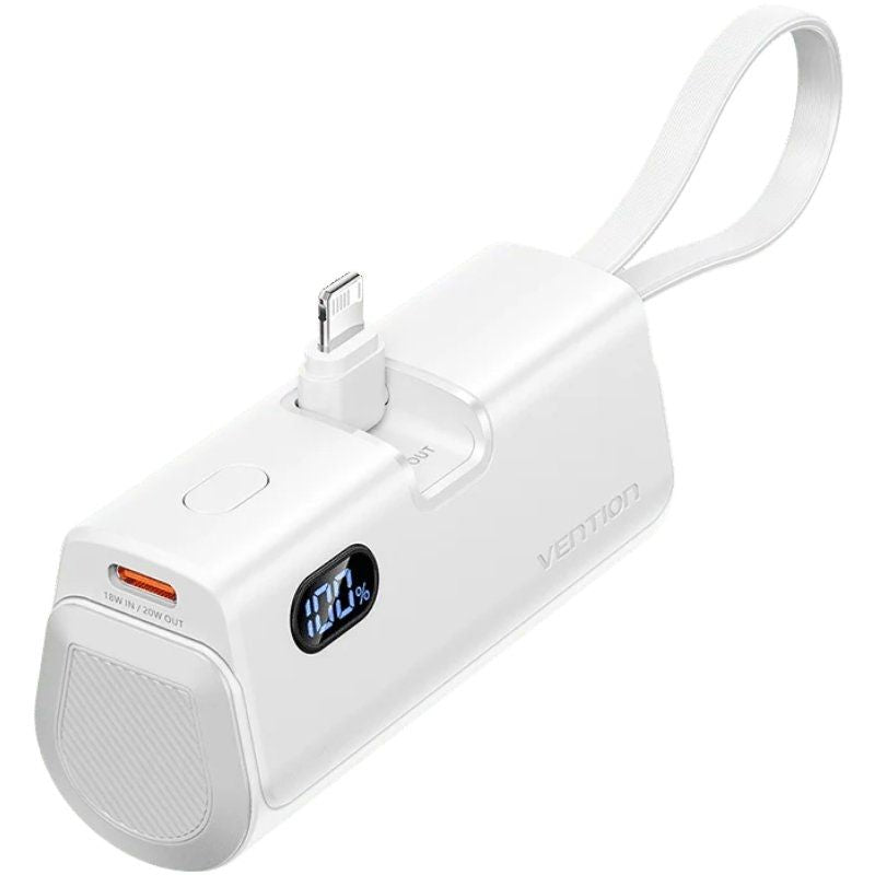 Powerbank 4.800mah Vention Fhrw0 22.5w Blanca