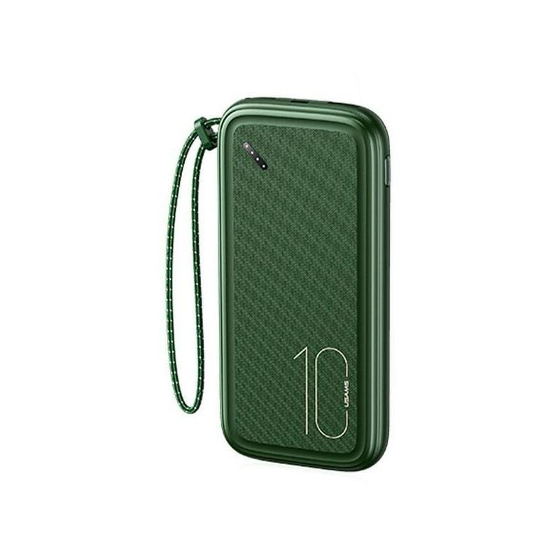 Powerbank Pb56 10000mah 2xusb Zielony