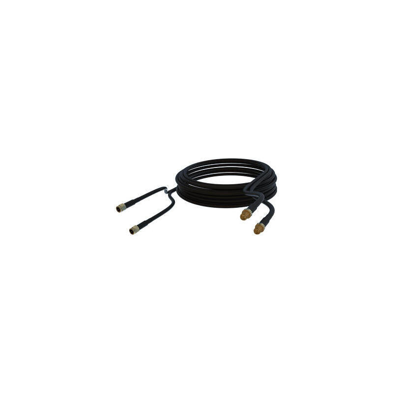 Poynting Antennas Accesorio Cable A-Cab-92 5m Twin Hdf-195 Low Loss Cable Sma-Male A Sma-Female