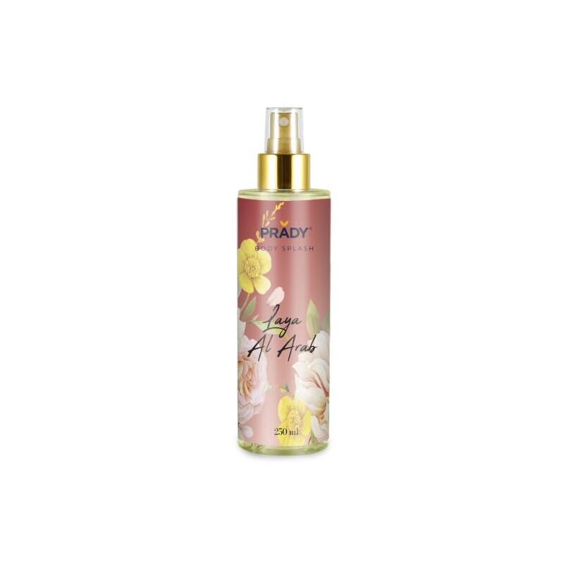 Prady Body Splash Laya Al Arab - Frasco De 250 Ml - Spray Pulverizador