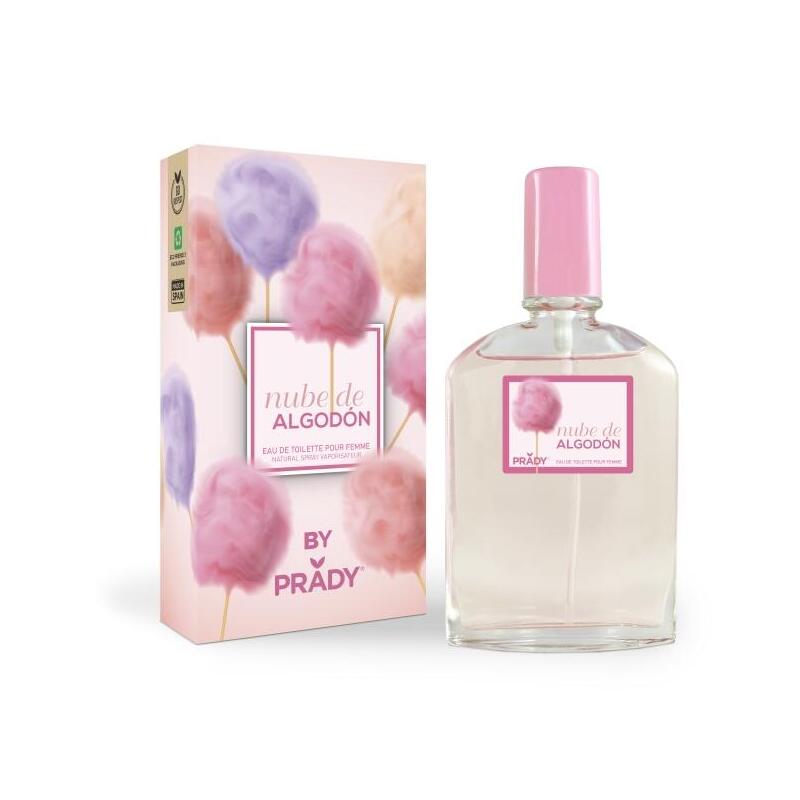 Prady Colonia Coleccion Frutales Nube De Algodon - Frasco De 90 Ml - Spray Pulverizador
