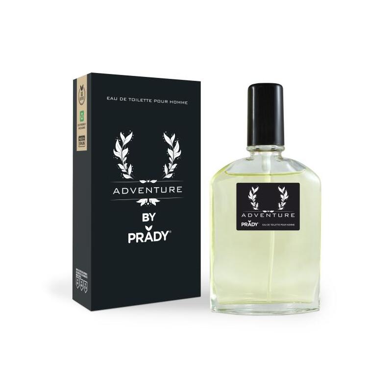 Prady Colonia De Hombre Adventure - Frasco De 90 Ml - Spray Pulverizador