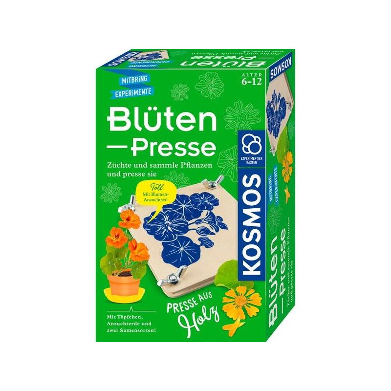 Prensa De Flores Kosmos, Caja De Experimentos