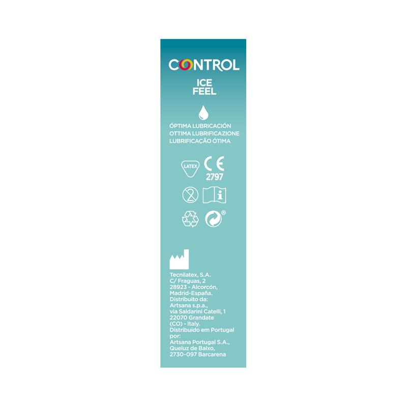 Control - Ice Feel Preservativos Efecto Frio 10 Unidades