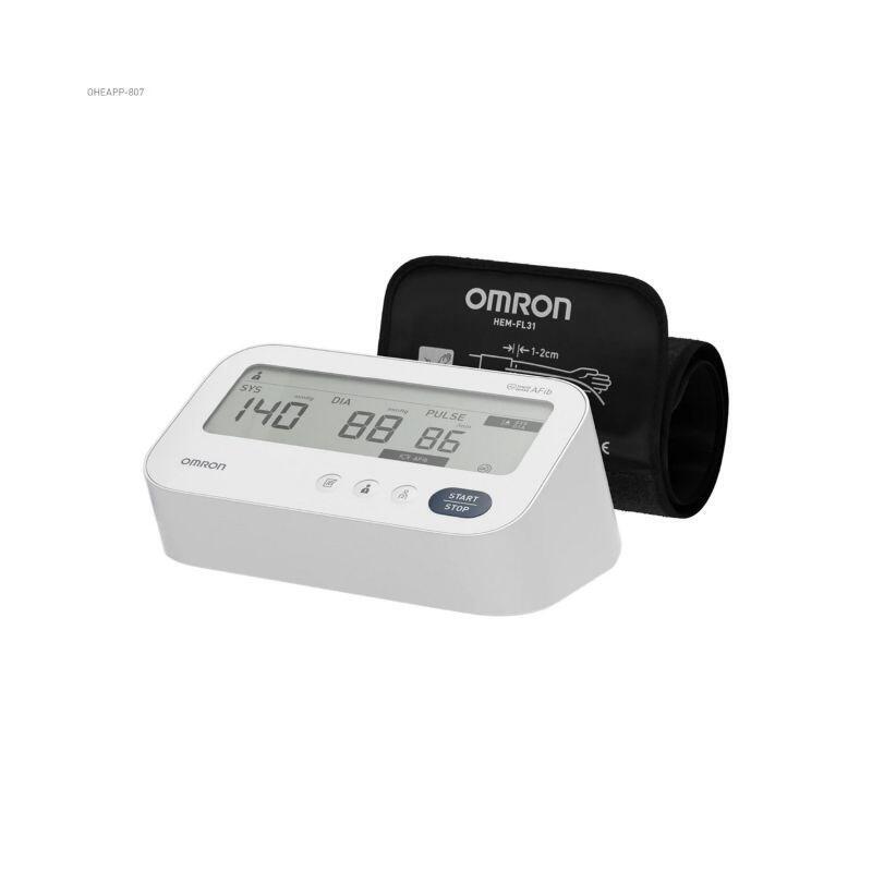 Presionímetro Omron M3 Comfort Afib + Fuente De Alimentación