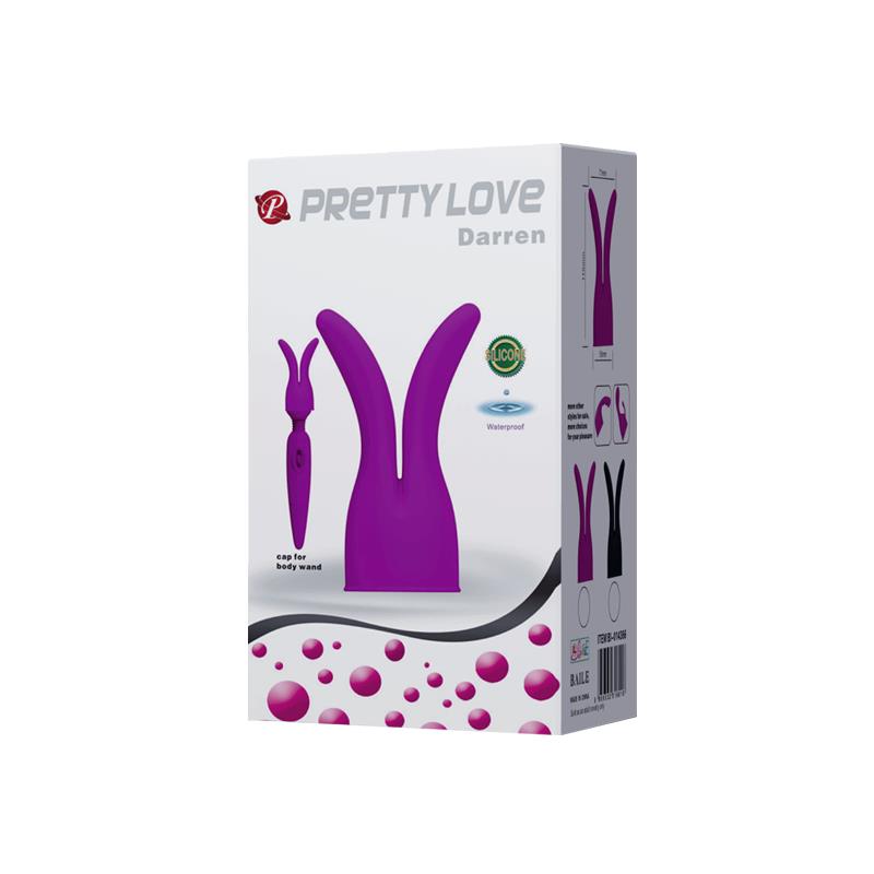 Pretty Love Cabezal Masajeador Darren Púrpura