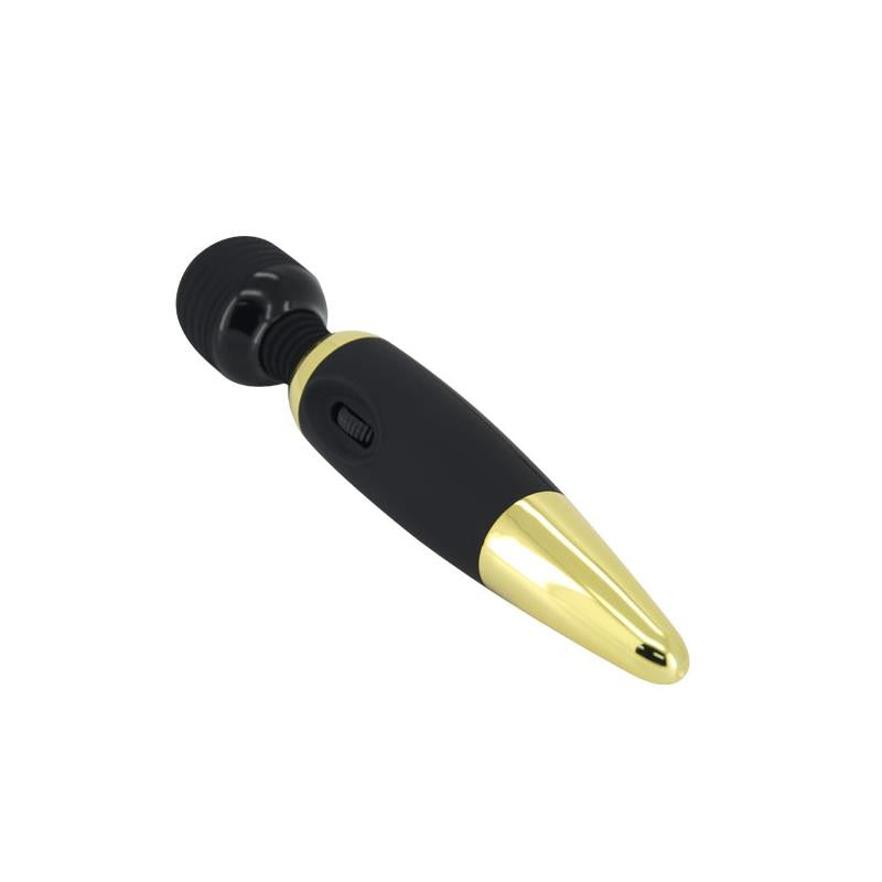 Pretty Love Masajeador Power Wand Negro Y Dorado