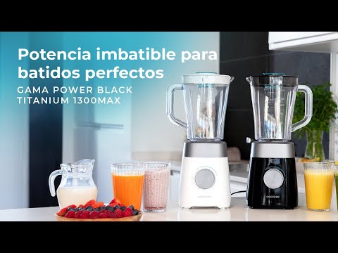 EAN 8435484039154 - Cecotec Power Black Titanium 1300 MAX 1,5 L Batidora de vaso 1300 W Negro, Gris