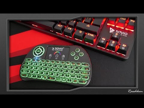 EAN 5901986045441 - Savio KW-03 teclado Universal RF inalámbrico QWERTY Inglés Negro