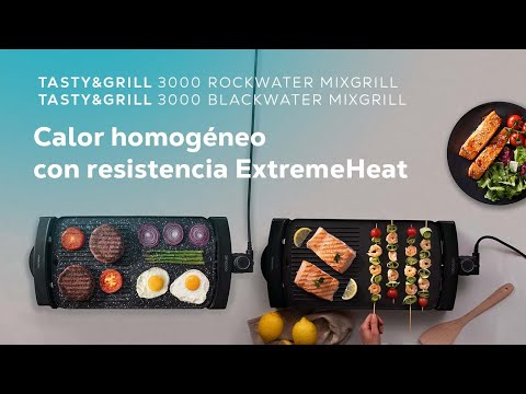 EAN 8435484031912 - Cecotec Tasty&Grill 3000 BlackWater MixGrill parrilla eléctrica de contacto