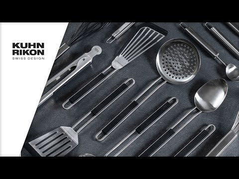 EAN 7610154243258 - KUHN RIKON 24325 batidor Batidor de varillas Silicona, Acero inoxidable Negro, Acero inoxidable