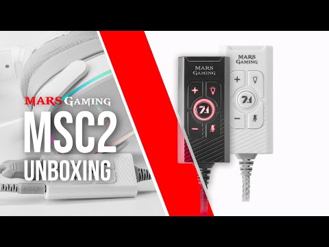 EAN 4710562758047 - Mars Gaming MSC2W tarjeta de audio 7.1 canales USB