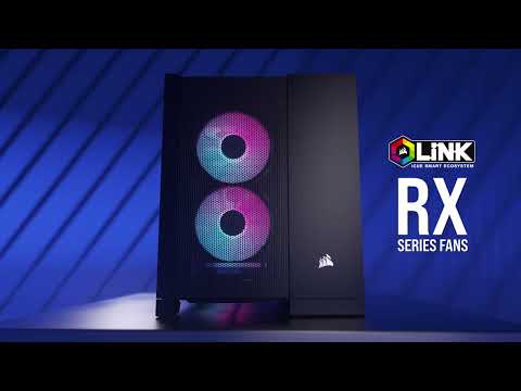 EAN 0840006680918 - Corsair iCUE LINK RX120 RGB Carcasa del ordenador Ventilador 12 cm Negro 1 pieza(s)