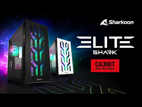EAN 4044951030149 - Sharkoon ELITE SHARK CA300T Torre Negro