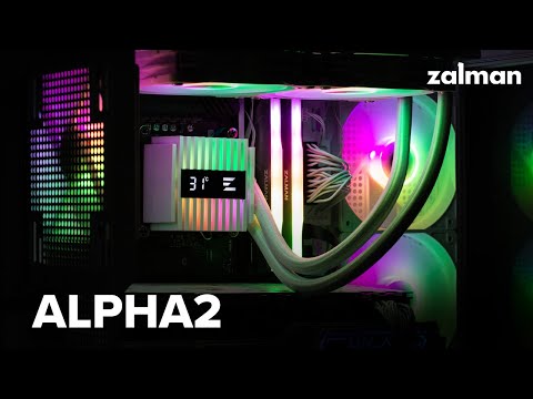 EAN 8800263651108 - Zalman Alpha2 24 ARGB Black Liquid Cooler - Dual 120mm Fan 5yr w