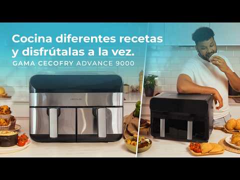EAN 8447420000876 - Cecotec Cecofry Advance 9000 Sencillo 9 L Independiente 2200 W Freidora de aire caliente Negro, Gris