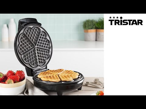 EAN 8713016080776 - Tristar WF-1160 gofrera 5 barquillo(s) 700 W Negro, Acero inoxidable