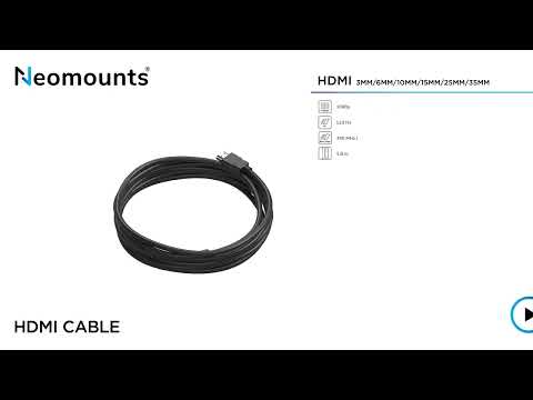 EAN 8717371442750 - Neomounts HDMI3MM cable HDMI 1 m HDMI tipo A (Estándar) Negro