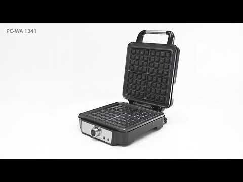 EAN 4006160124101 - ProfiCook PC-WA 1241 4 barquillo(s) 1200 W Negro, Acero inoxidable