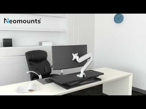 EAN 8717371447120 - Neomounts NS-WS300BLACK estacion de trabajo sentado o de pie