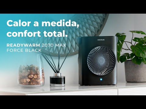 EAN 8435484082549 - Cecotec 08254 calefactor eléctrico Interior Negro 2000 W Ventilador eléctrico
