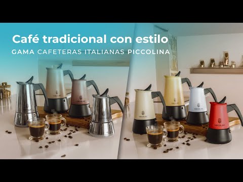 EAN 8435484001182 - Cecotec Piccolina 900 Cafetera italiana 0,45 L Bronce