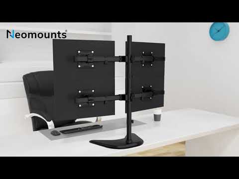 EAN 8717371445393 - Neomounts NM-D335D4BLACK soporte para monitor 68,6 cm (27") Escritorio Negro