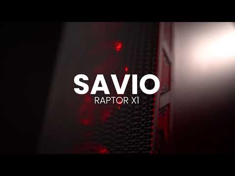 EAN 5901986048039 - Savio Raptor White X1 ARGB Glass/Mesh White Computer Case Midi Tower Blanco