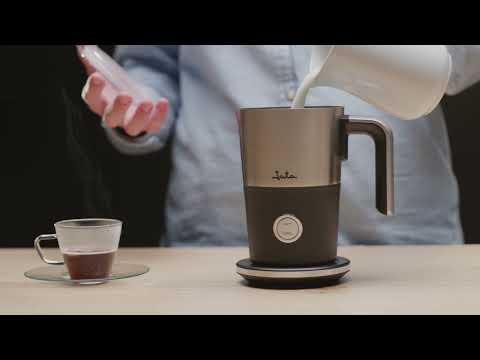 EAN 8421078038146 - JATA JECL1900 espumador o calentador de leche Automatic milk frother/warmer Negro, Acero inoxidable