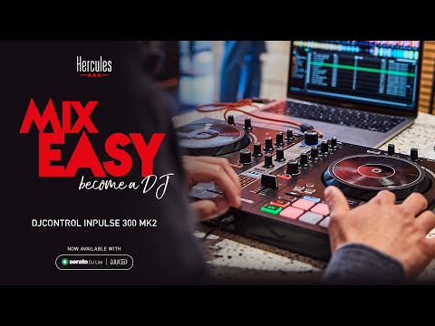 EAN 3362934746445 - Hercules INPULSE 300 MK2 Controladora con opción de realizar scratch utilizando discos de vinilo Negro, R