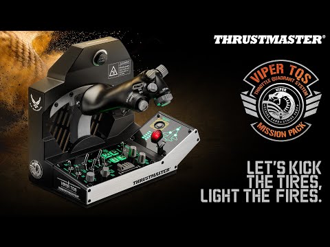 EAN 3362934003302 - Thrustmaster VIPER Panel Negro USB Joystick/Palanca de control lateral + cuadrante de aceleración PC