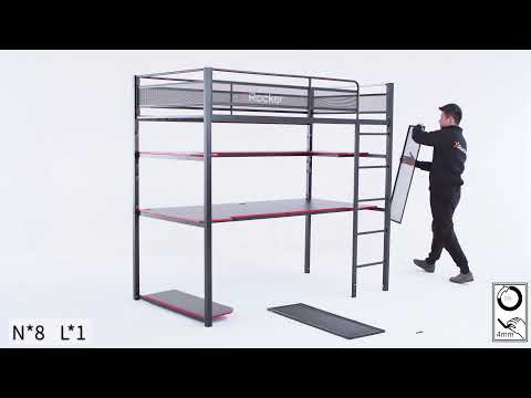 EAN 0094338711882 - X Rocker 7118801 cama Cama para jugar a videojuegos Individual estándar Rectangular