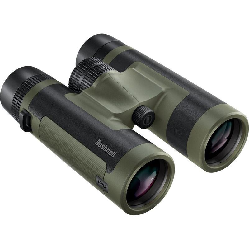 Prismáticos Bushnell  R5 De 10 X 42 Con Arnés De Pecho Vault Lite, Revestimientos De Fase 3, Revestimientos Dieléctricos, Barrera Exo, Ipx7 Impermeable, Prismáticos Para Observación De Vida Silvestre Y