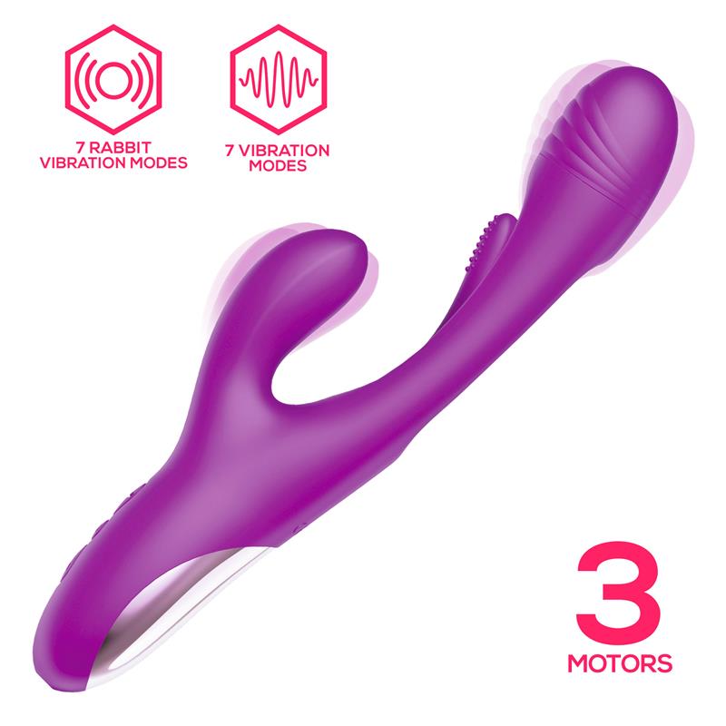 Priya Vibrador Con Lengua Con Movimiento Flipping