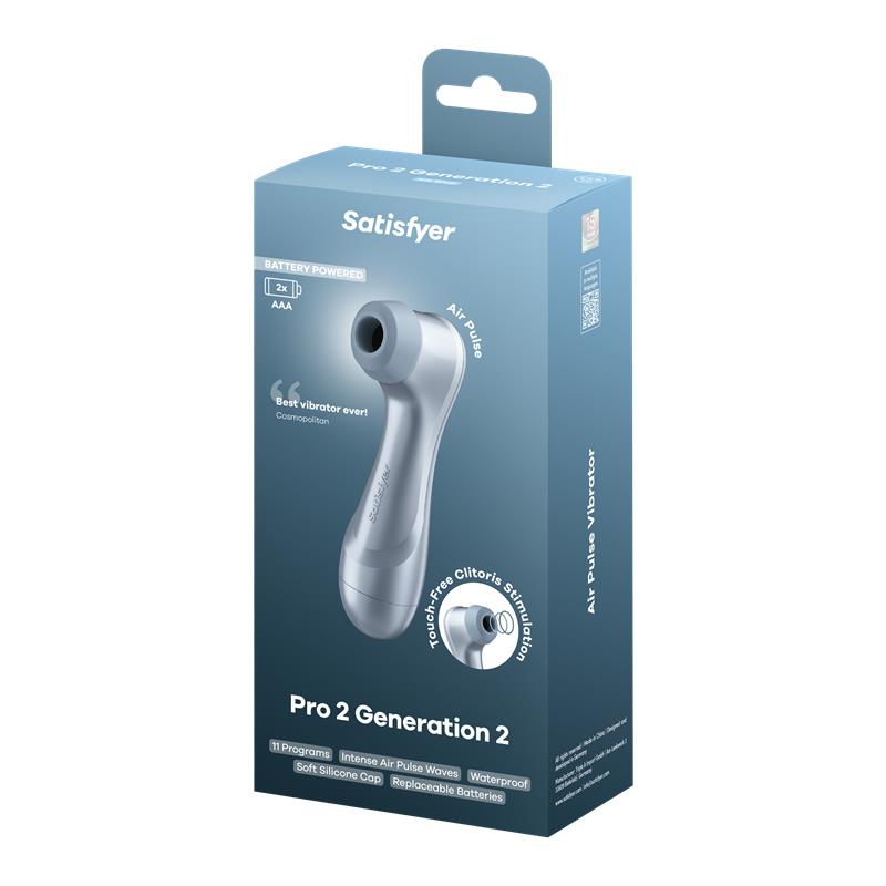 Pro 2 Gen 2 Succionador De Clítoris Battery Series Ice Blue