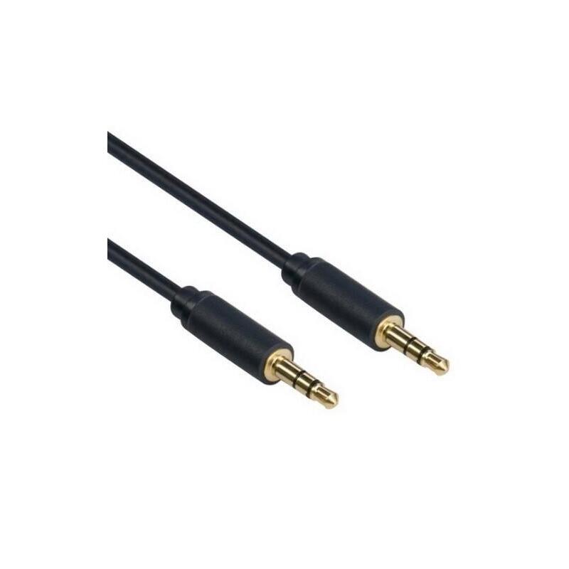 Pro Minijack 0,5m, Ultra Soft  3,5mm,, SkRmet Kabel Han:Han
