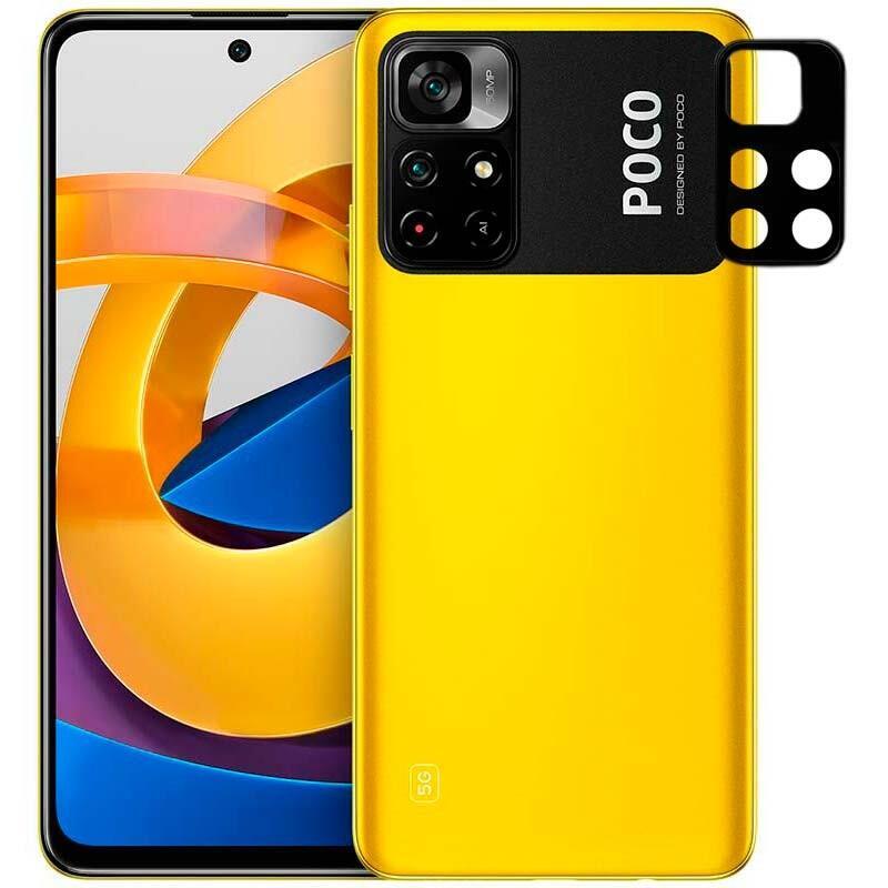 Protector De Cámara Xiaomi Poco M4 Pro 5g Negro