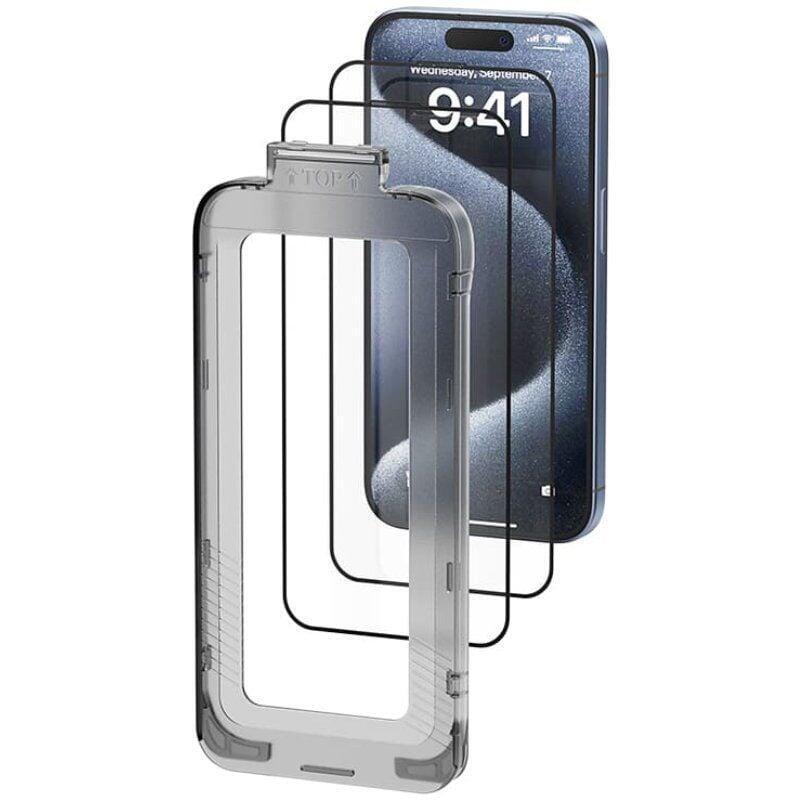 Protector De Pantalla De Cristal Templado Vention Kuitcc-40 Para Iphone 13 Pro Max + Herramienta De Instalación Antipolvo
