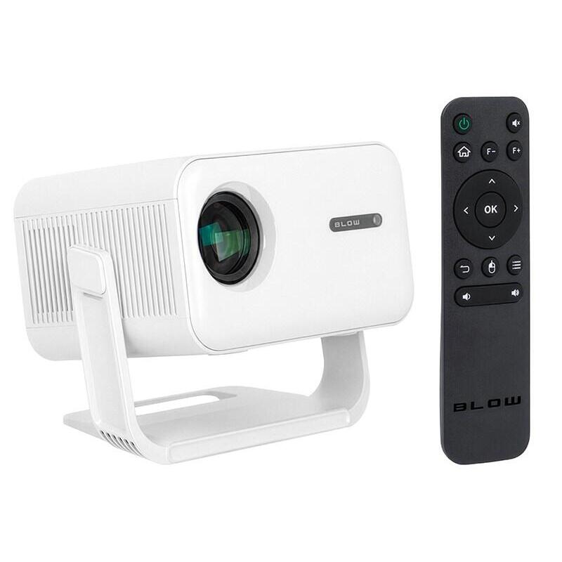 Proyector Portátil Blow Androidtv Fullhd Maxview Blanco