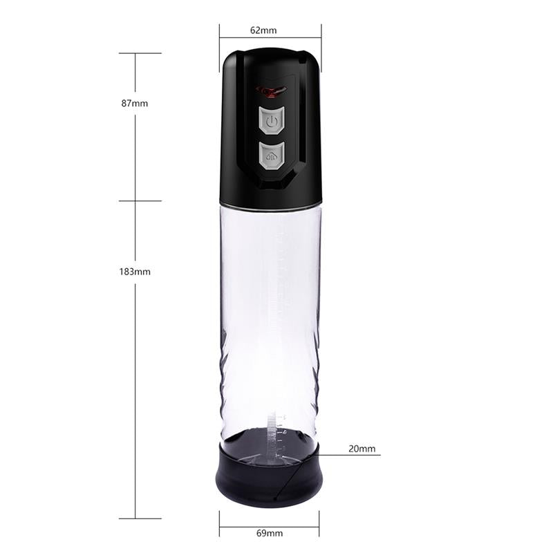Bomba Automática Psx10  Con Medidor Transparente
